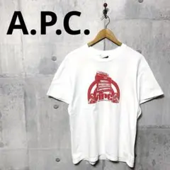 A.P.C. アーペーセー メンズ プリントTシャツ 2 ホワイト