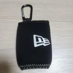 ニューエラ、ボールポーチ、黒、ゴルフ用品