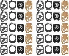 10セット ワルボロ WYJ・WYL系 ダイヤフラムセット 修理用 キャブレター