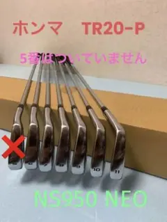 ホンマ アイアンセット TR20-P