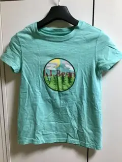 【L.L.Bean/エルエルビーン】半袖Tシャツ/L★グリーン★キッズ