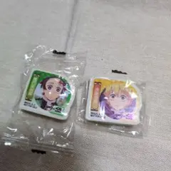 鬼滅の刃＆くら寿司　炭治郎＆善逸の消しゴムセット　びっくらポン