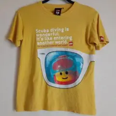 レゴジャパン LEGO ダイビング Tシャツ XSサイズ イエロー
