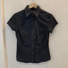 フェンディ FENDIJEANS 比翼ボタンシャツブラック