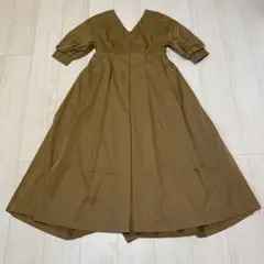 N.O.R.C ボックスプリーツワンピース