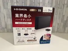 I-O DATA 3TB 外付けハードディスク HDC-UT3.0