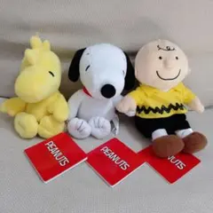 SNOOPY　ぬいぐるみ　スタンダード　3種　スヌーピー