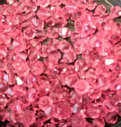 ㊳SWAROVSKI 5301 ローズ 4.0mm 15g 210個以上