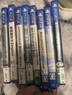 PS4 ゲームソフト各売