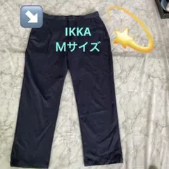 セール　イッカ　ネイビー スラックス 楽ちん　Ｍ
