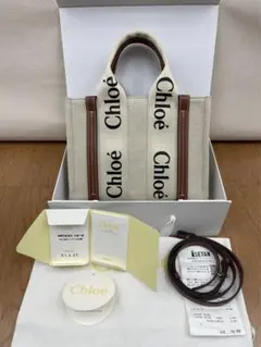 CHLOE クロエ woody トートバッグ