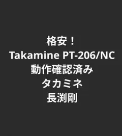 タカミネ PT 05N 長渕剛　TAKAMINE Takamine NPT-115-6 NT 長渕剛 JAPAN-MODEL 中古 131834