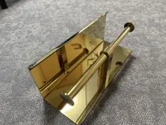 トイレ　ペーパーホルダー　ゴールド