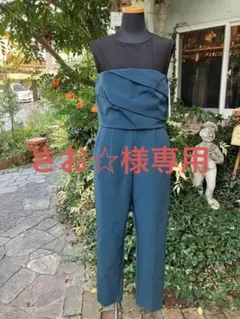 グレースコンチネンタル・ダイアグラムサロペット