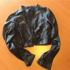 ☆Hugo bossのレザージャケット☆本革牛革ライダースヒューゴボスコート