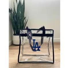 ロサンゼルス　ドジャース　クリアバッグ　バッグ　スタジアム購入　新品