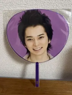 松本潤ミニうちわ 嵐Beautiful World2011-2012