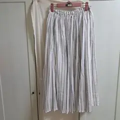スカート　ストライプ　M