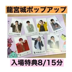 龍宮城　龍TUBE ポストカード　入場特典　8/15分　ポップアップ
