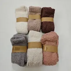 ❣️新品❣️もこもこ靴下 6足セット レディース おしゃれ 可愛い ソックス