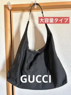 グッチ GUCCI ボストンバッグ トートバッグ 特大 黒