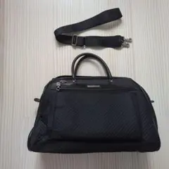 ◆美品◆ENRICO COVERI ブラック　ボストンバッグ ENRICO COVERI / エンリコ コベリ ◇2WAYボストンバッグ/総柄