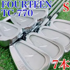 フォーティーンTC-770 FORGED アイアンセット7本(4-P)軟鉄鍛造