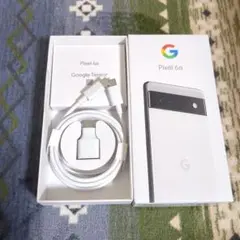 Google Pixel6a 128GB Chalk空箱、付属品
