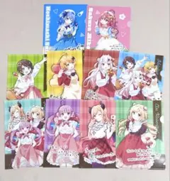 ホロライブ バレンタイン ホワイトデー クリアファイル10枚セット