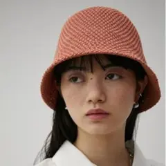 ペーパーメッシュハット AZUL BY MOUSSY オレンジ