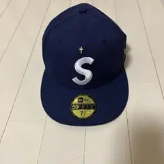 Supreme Gold Cross S Logo New Era