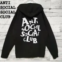 【美品】ANTI SOCIAL CLUB パーカー ブラック M