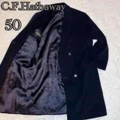 ✨美品✨ イタリア製 ロングコート カシミヤ XL相当 C.F.Hathaway