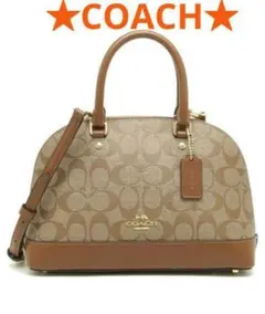 COACH★シグネチャー ハンドバッグ 2WAY