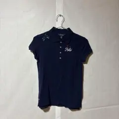 POLO RALPH LAUREN ネイビーポロシャツ 112-148