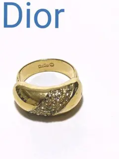 クリスチャン ディオール リング ゴールドカラー Dior