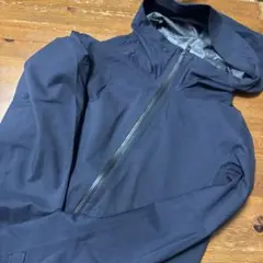 UNIQLO ユニクロ ブロックテックパーカ/3Dカット ネイビー レディースM