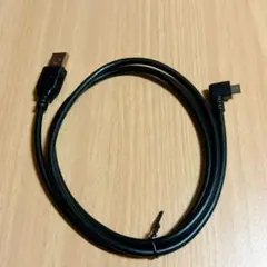 MicroUSB ケーブル L字コネクター 1m