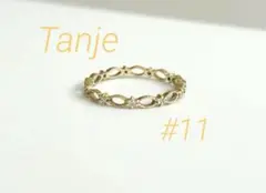 未使用】Tanje タンジェ フルエタニティダイヤモンドリング 10.5号