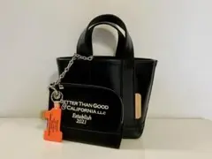 ※ショルダーなし　BETTER THAN GOOD レザートートバッグ　ブラック