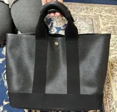 TOPKAPI トートバッグ　ブラック　ハンドルカバー付き