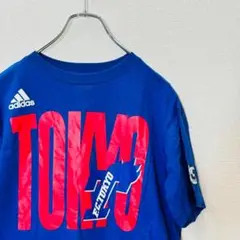 【FC東京】adidas Tシャツ Mサイズ ブルー サッカー Jリーグ