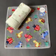 フェイラーハイジフレンズフォレスト新品＆ＷＥＤＧＷＯＯＤハンカチ新品