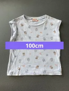 しまむら アンパンマンノースリーブトップス100cm