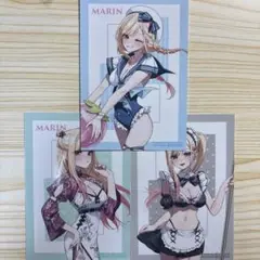 着せ恋　その着せ替え人形は恋をする　喜多川海夢　ブロマイド　特典　非売品　3点