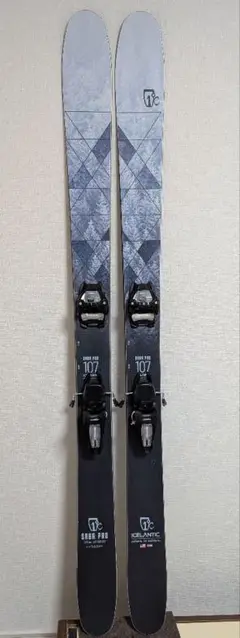 新品未使用★IcelanticアイスランティックNatural101保証書完備 ICELANTIC アイスランティック スキー板 《2024》 NATURAL 101