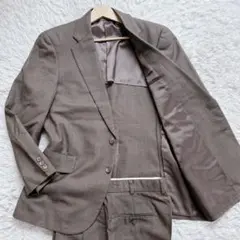 Brooks Brothers セットアップ　グレンチェック　ブラウン　サイズL