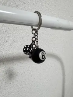 8ボール サイコロ キーホルダー