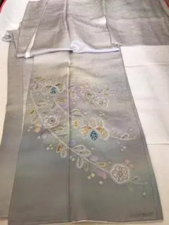【新品・未使用】★二代目★「久保田一竹」★幻の辻ヶ花★訪問着★160cm