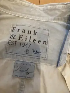Frank&Eileen フランクアンドアイリーン リネンシャツ Sロンハーマン